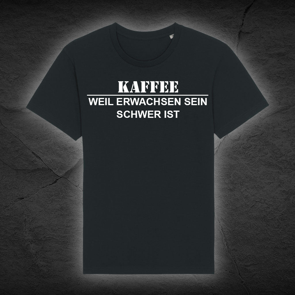 Premium Bio Unisex T-Shirt "Kaffee"