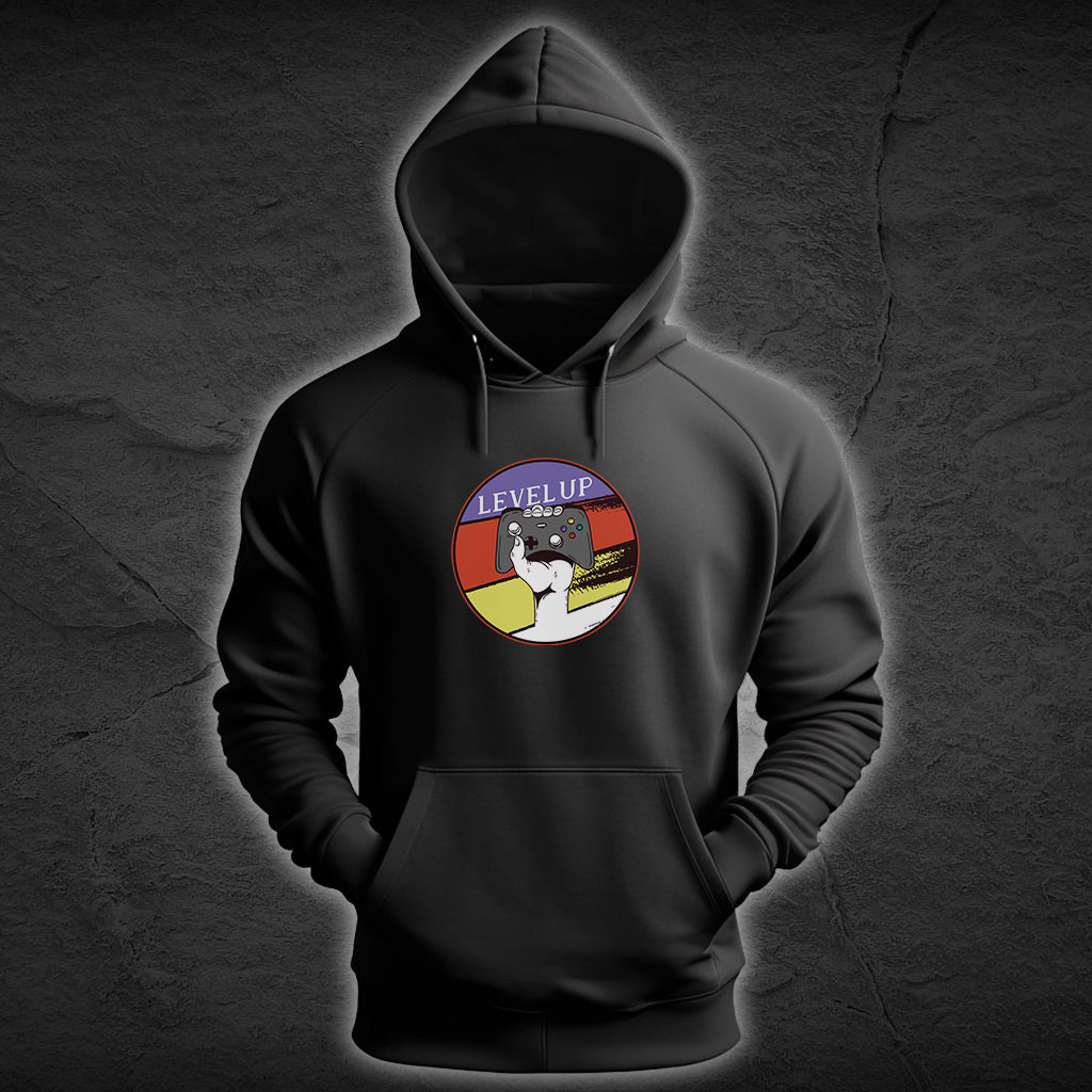 Premium Bio Unisex Hoodie "Level Up"