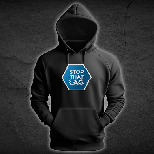 Premium Bio Unisex Hoodie "Stop that lag"