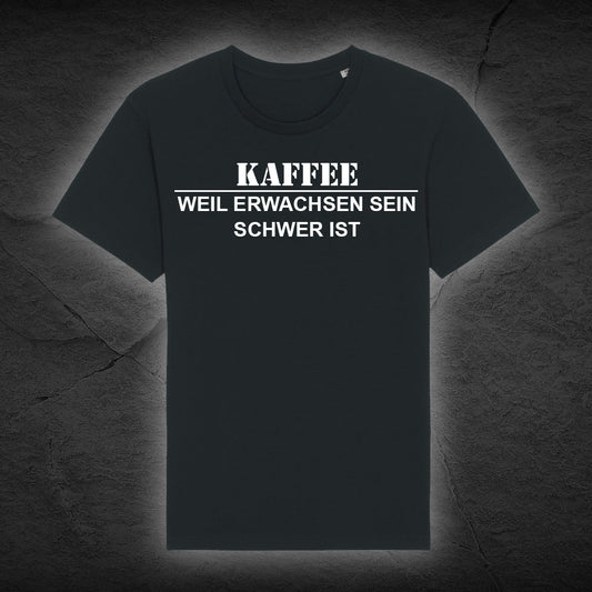 Premium Bio Unisex T-Shirt "Kaffee"