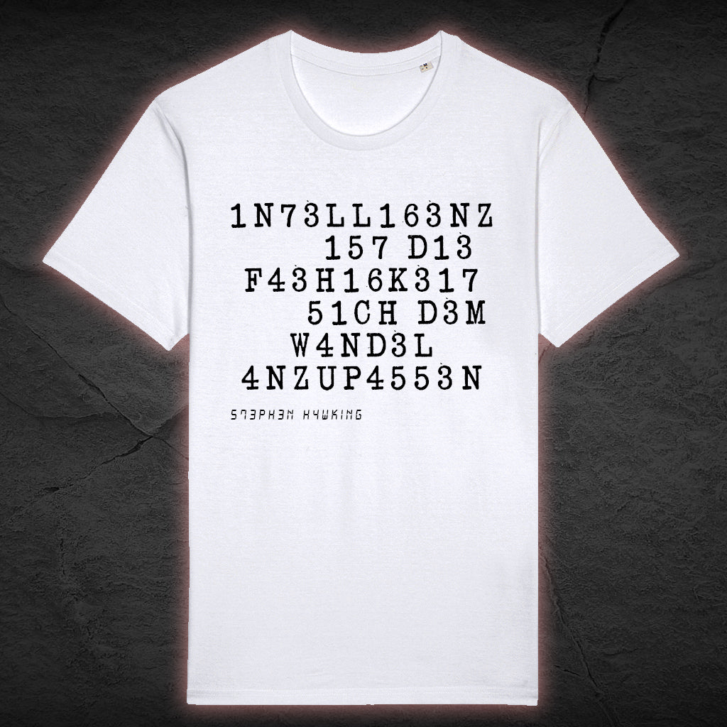 Premium Bio Unisex T-Shirt "Intelligenz"